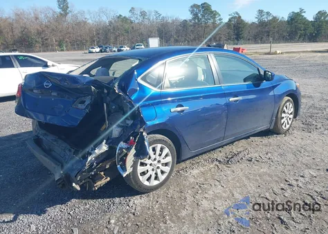 2017 Nissan Sentra S из США, поврежденный, VIN 3N1AB7AP5HY287021